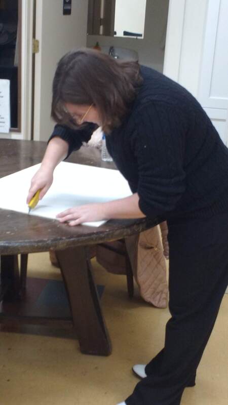 And our curator free cutting the foam-cor.