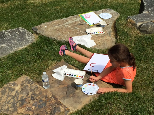 Many thanks to Betty for her willingness to share her talents and time with these campers!